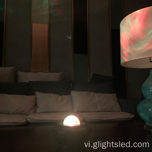 Hạt LED 360 độ Phòng lãng mạn Xoay Noun Moon Star Sky Trình chiếu Night Night